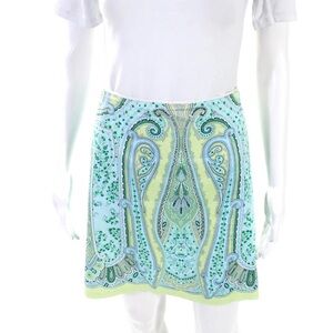 TAHARI Paisley Skirt